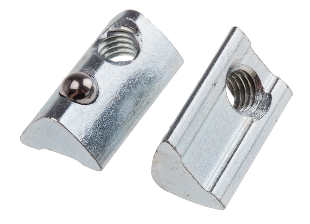 RS PRO M5 T-Slot Nut, Connecting Component, Strut Profile 30 mm, Groove Size 6 mm