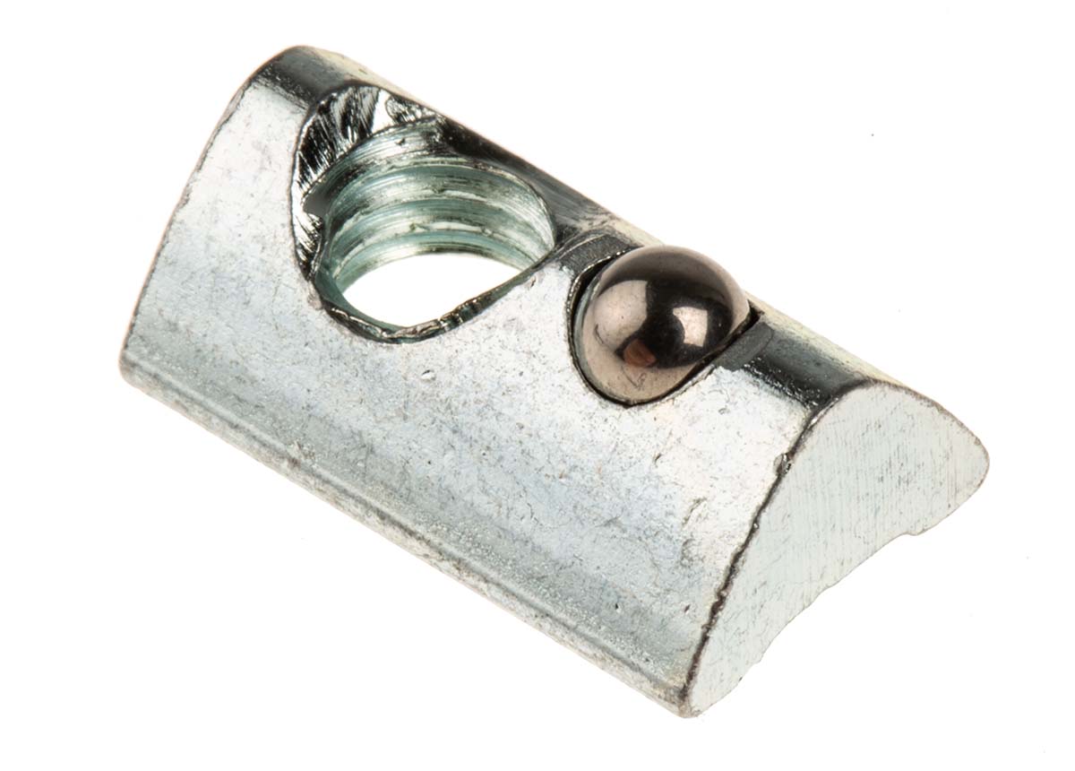 767-5547 RS PRO M6 T-Matic, Connecting Component, Strut Profile 30 mm, Groove Size 6 mm