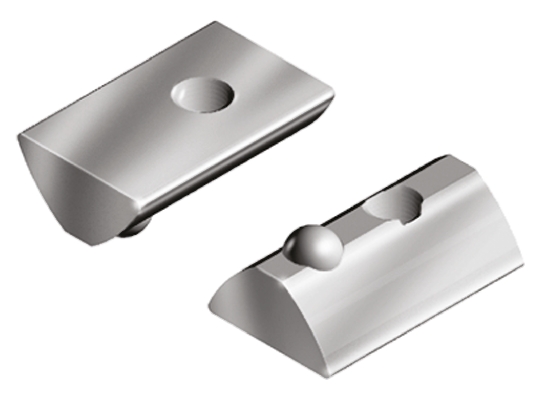 RS PRO M5 T-Slot Nut, Connecting Component, Strut Profile 40 mm, Groove Size 8 mm