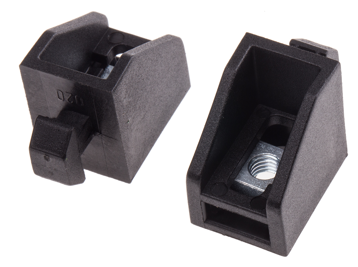 RS PRO Uniblock 40 8 mm Slot, 40 mm Strut Profile