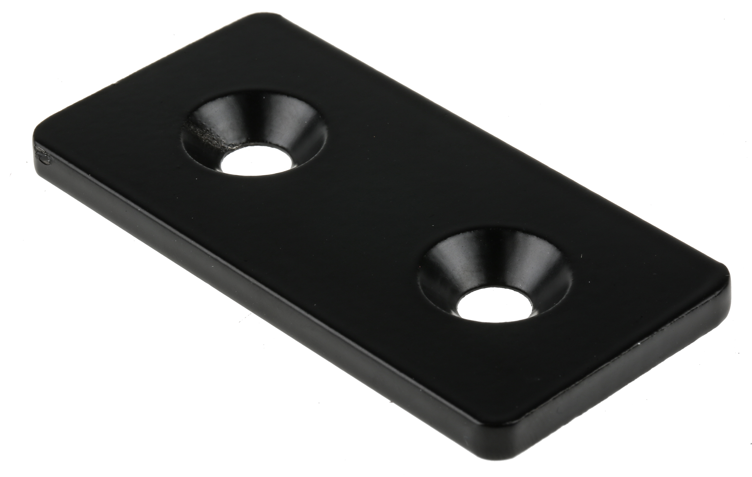 RS PRO M8 Connection Plate, Connecting Component, Strut Profile 40 mm, Groove Size 8 mm