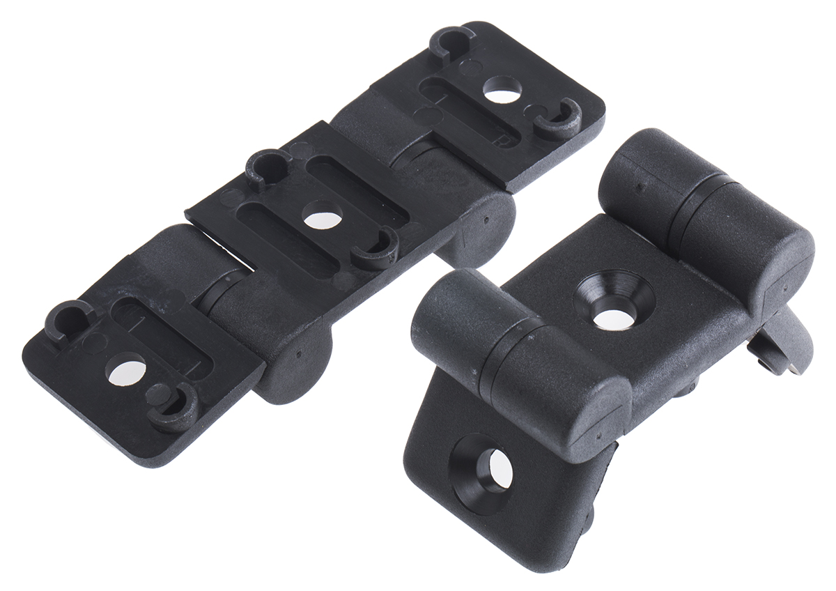 RS PRO Plastic Hinge 40 8 mm Slot, 40 mm Strut Profile