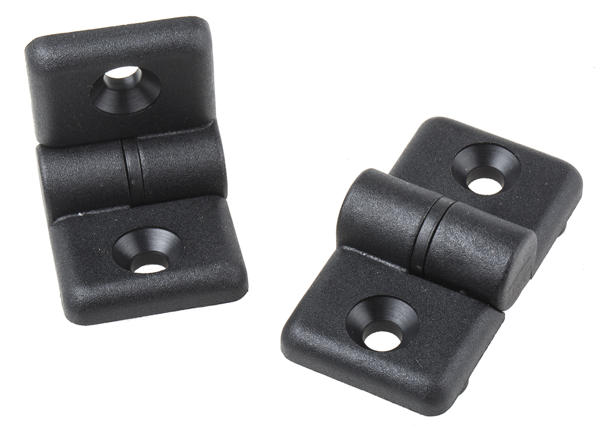 RS PRO Hinge 40 40 mm Slot, 8 mm Strut Profile