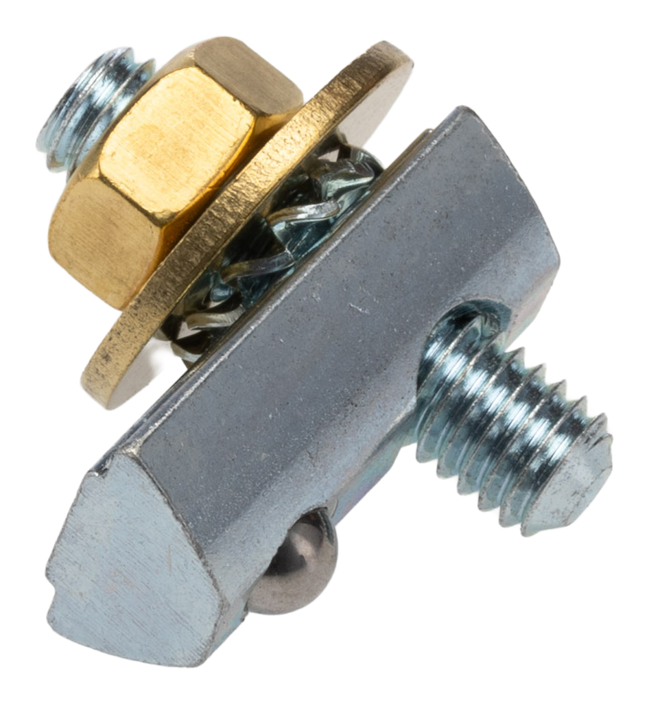 767-5812 RS PRO Earthing Terminal, 8 mm GrooveSlot 8 mm, 25 mm L