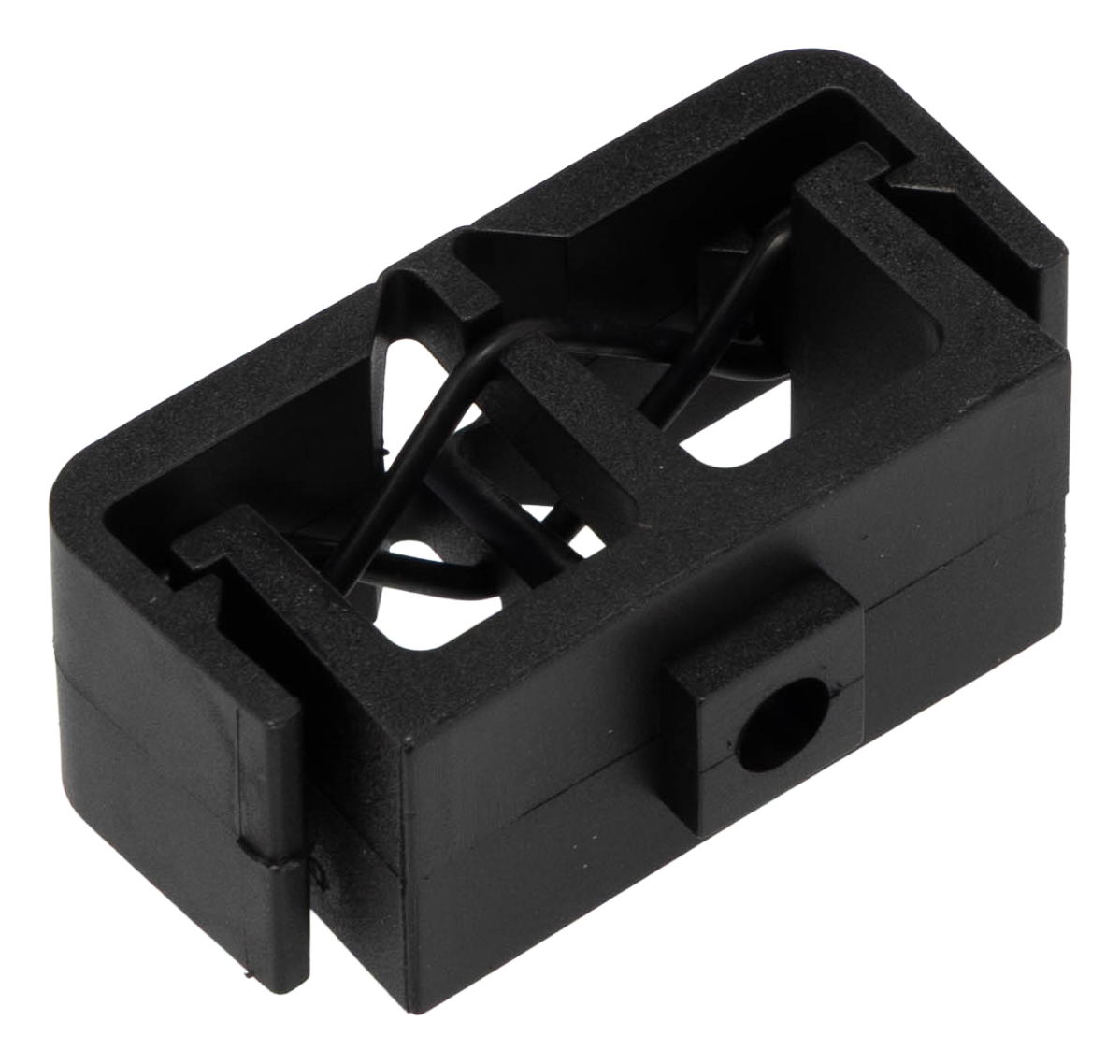 767-5816 RS PRO Cable Clip, 8 mm GrooveSlot 40 mm, Nylon 16 mm Internal Width 32.6 mm Internal Height, 40 mm L