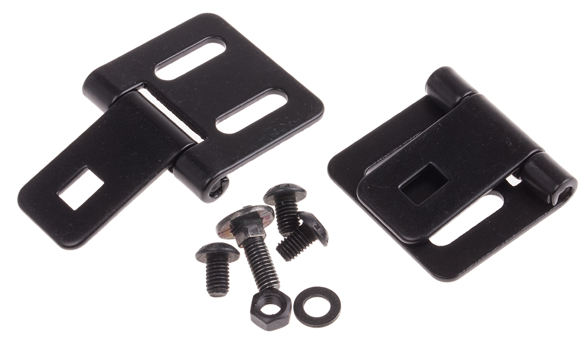 RS PRO Steel Hinge 40 6 to 8 mm² Slot, 8 mm Strut Profile