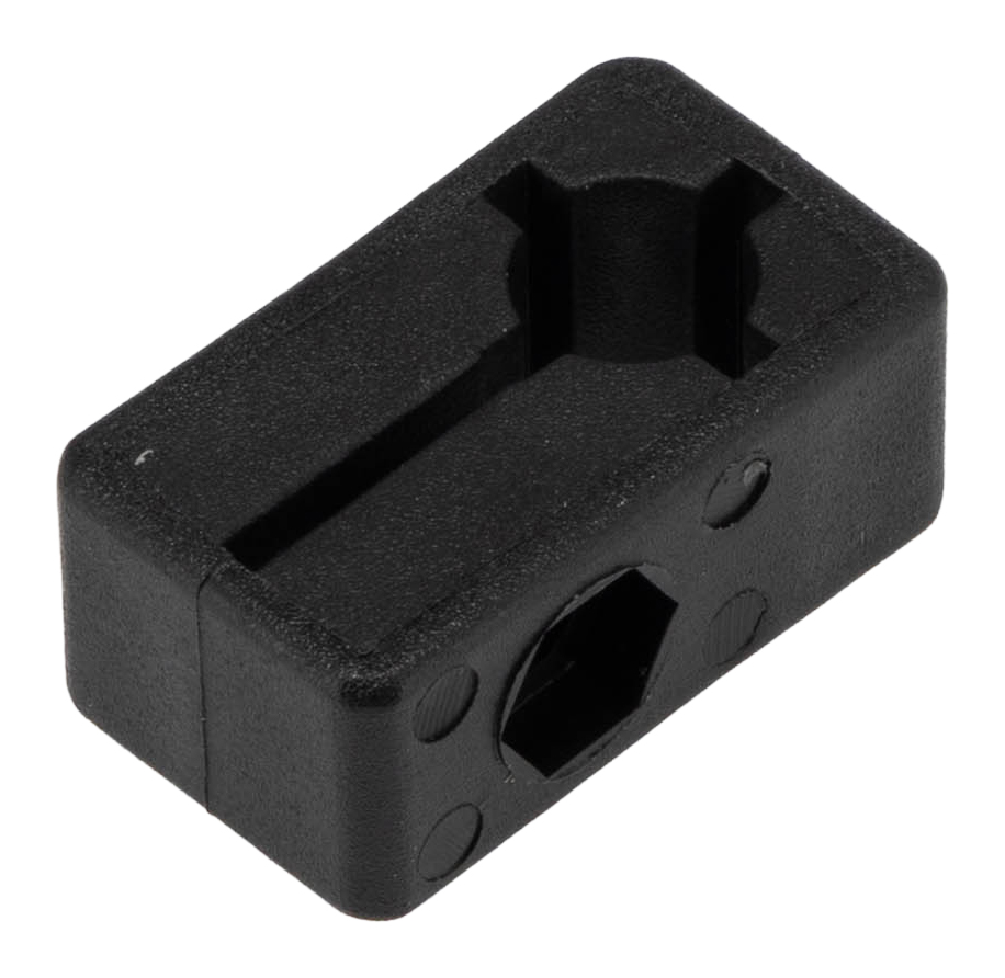 RS PRO Mounting Block, 6 to 8 mm² GrooveSlot 40, 30, 28 mm L