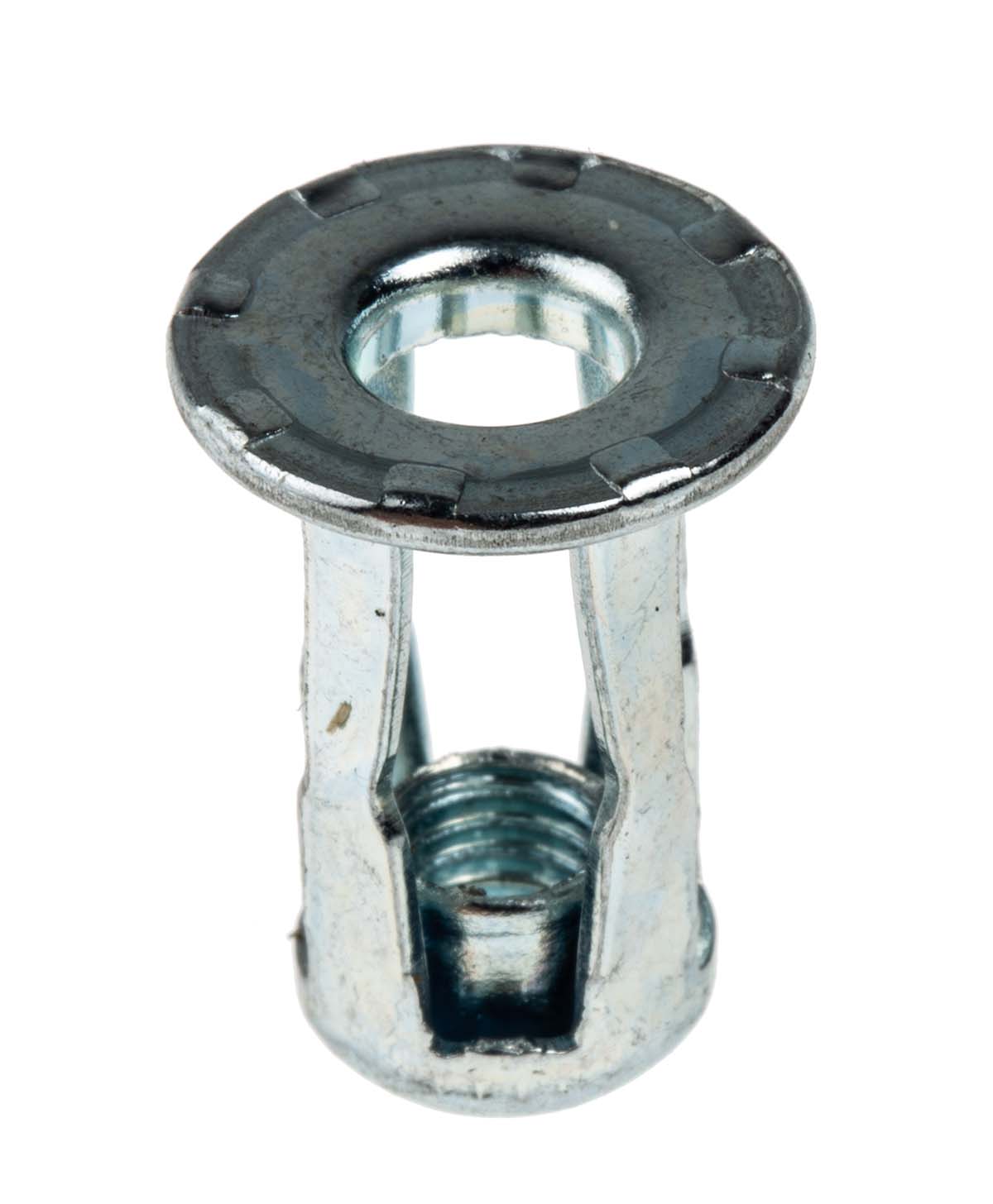 768-0732 RS PRO Bright Zinc Stainless Steel Threaded Insert, 13.49 mm diameter 10.16 mm 18.19 mm