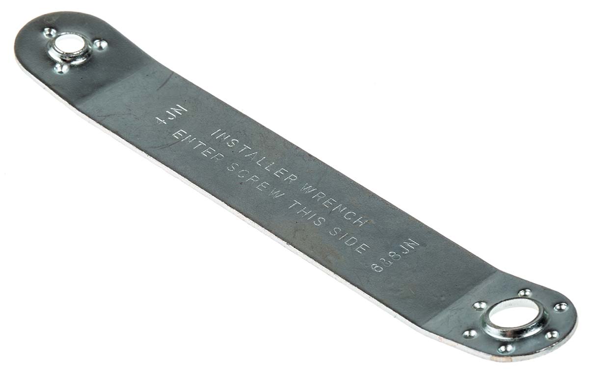 768-0732 RS PRO Bright Zinc Stainless Steel Threaded Insert, 13.49 mm diameter 10.16 mm 18.19 mm