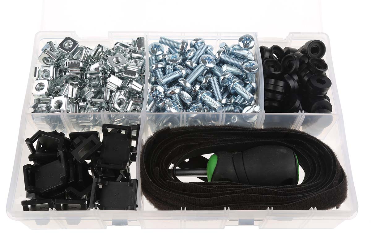 768-2621 RS PRO Cage Nut Kit, 30 Pieces