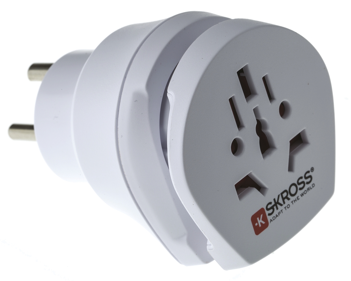 SKROSS Travel Adapter Australia, Switzerland, Europe, China, Italy, UK, USA Europe, Denmark, 16A