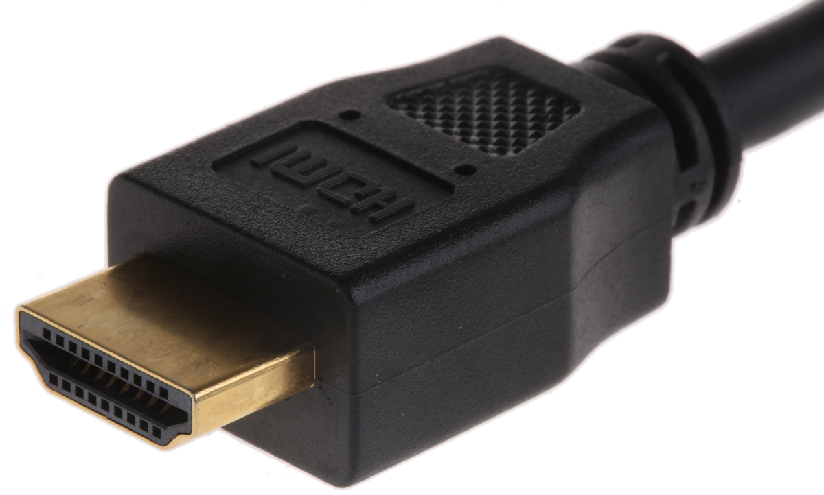 768-4150 RS PRO HDMI Cable, - Male DVI-D Dual Link, HDMI to Male DVI-D, Black
