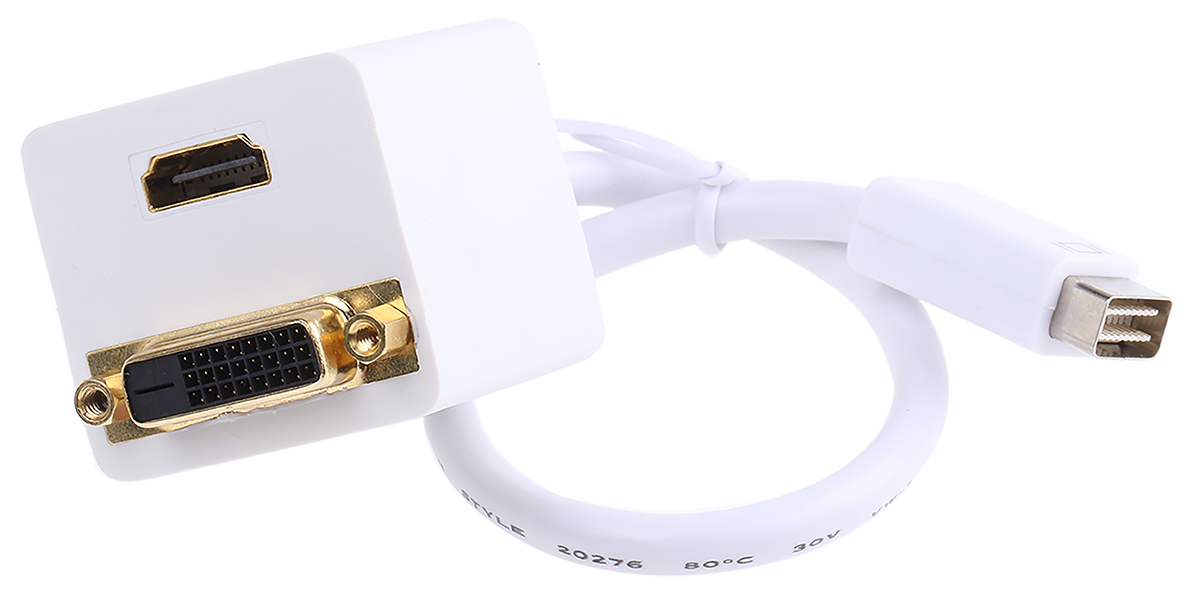 RS PRO 3 Port 2 Input HDMI, DVI Splitter