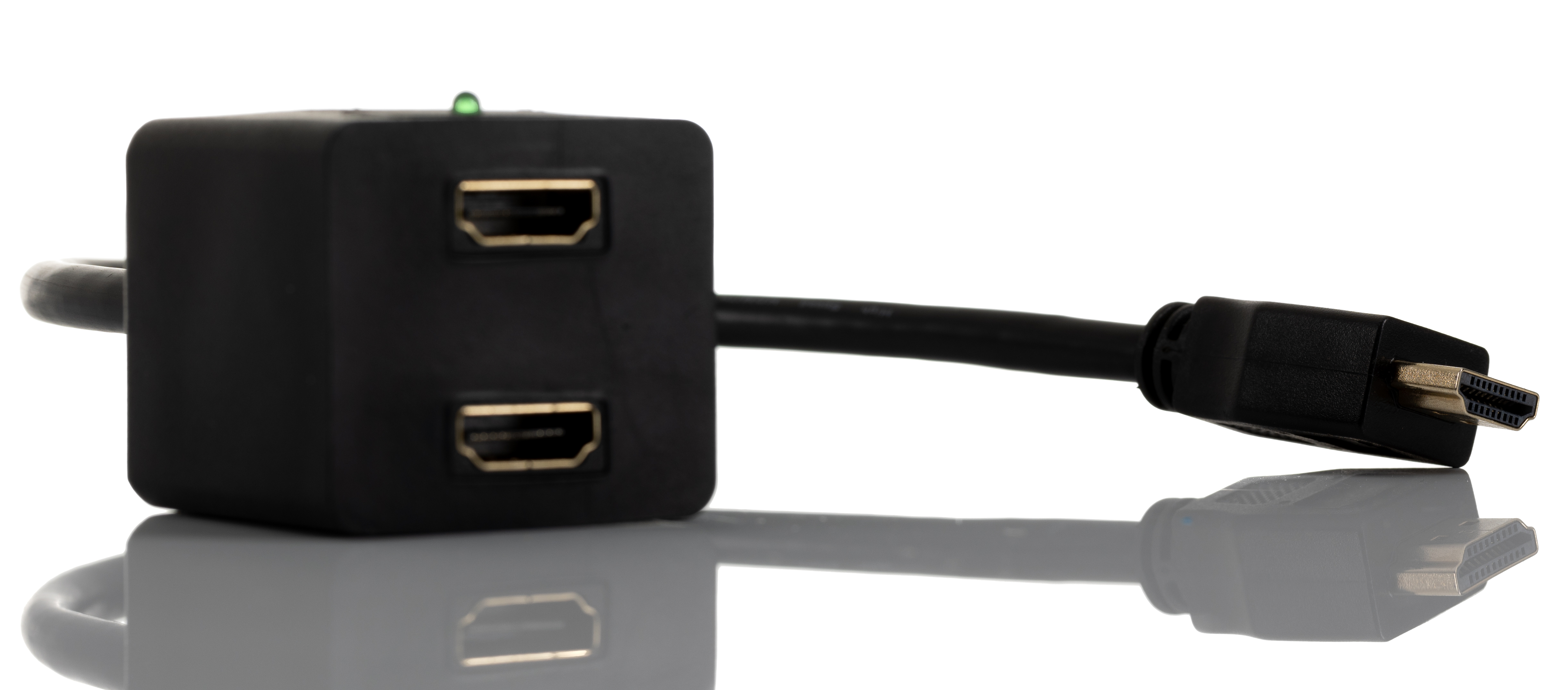 768-4191 RS PRO, 30 cm HDMI Cable, - Male HDMI to Female HDMI, Green