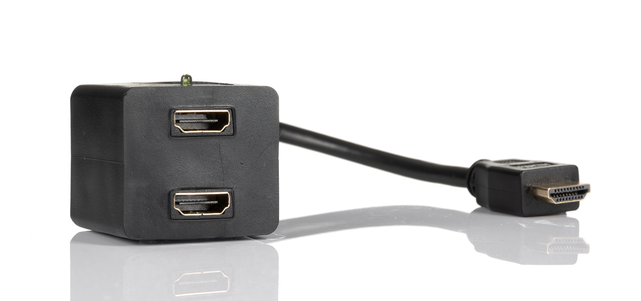 RS PRO, 30 cm HDMI Cable, - Male HDMI to Female HDMI, Yellow