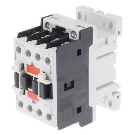 BF 3 Pole Contactor, 9 A, 4 kW, 110 V ac Coil