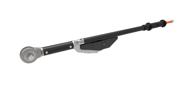Bahco 76R3-1000 Breaking Torque Wrench, 300 to 1000 Nm, 3/4 in Drive, Square Drive, 1449mm Overall