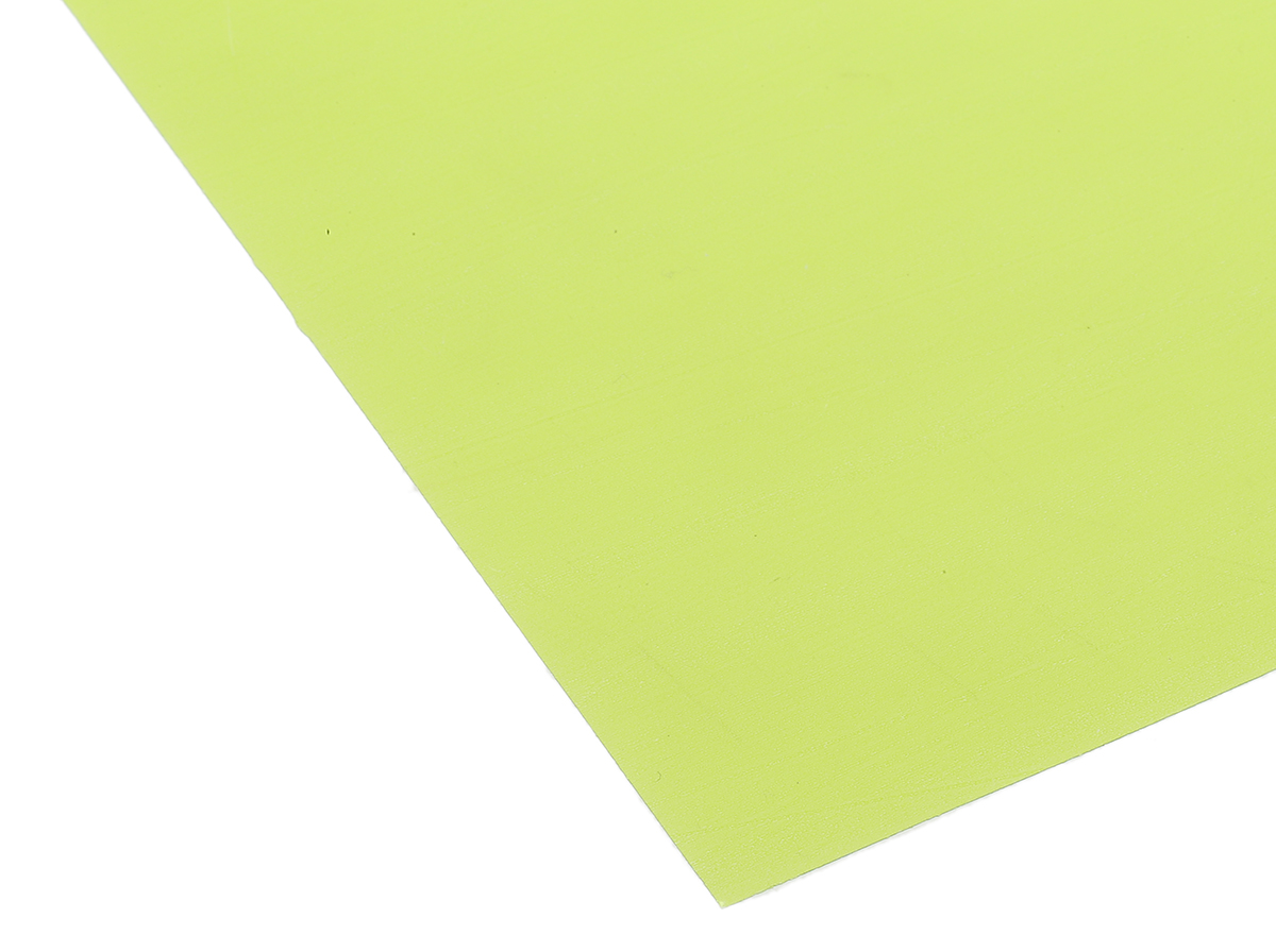 RS PRO Green Polyester Plastic Shim, 457 mm x 305mm x 0.08 mm