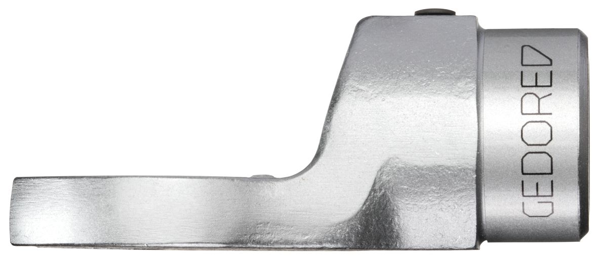 7707280 Gedore Hex Spanner Head, 9 x 12 mm Insert, 24 mm, Chrome Finish