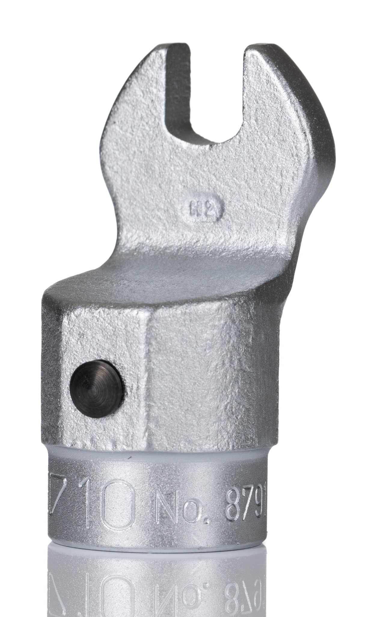 Gedore Square Spanner Head, 9 x 12 mm Insert, 10 mm, Chrome Finish