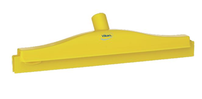 Vikan Yellow Squeegee, 105 mm x 70mm x 400 mm, for Food Preparation Surface