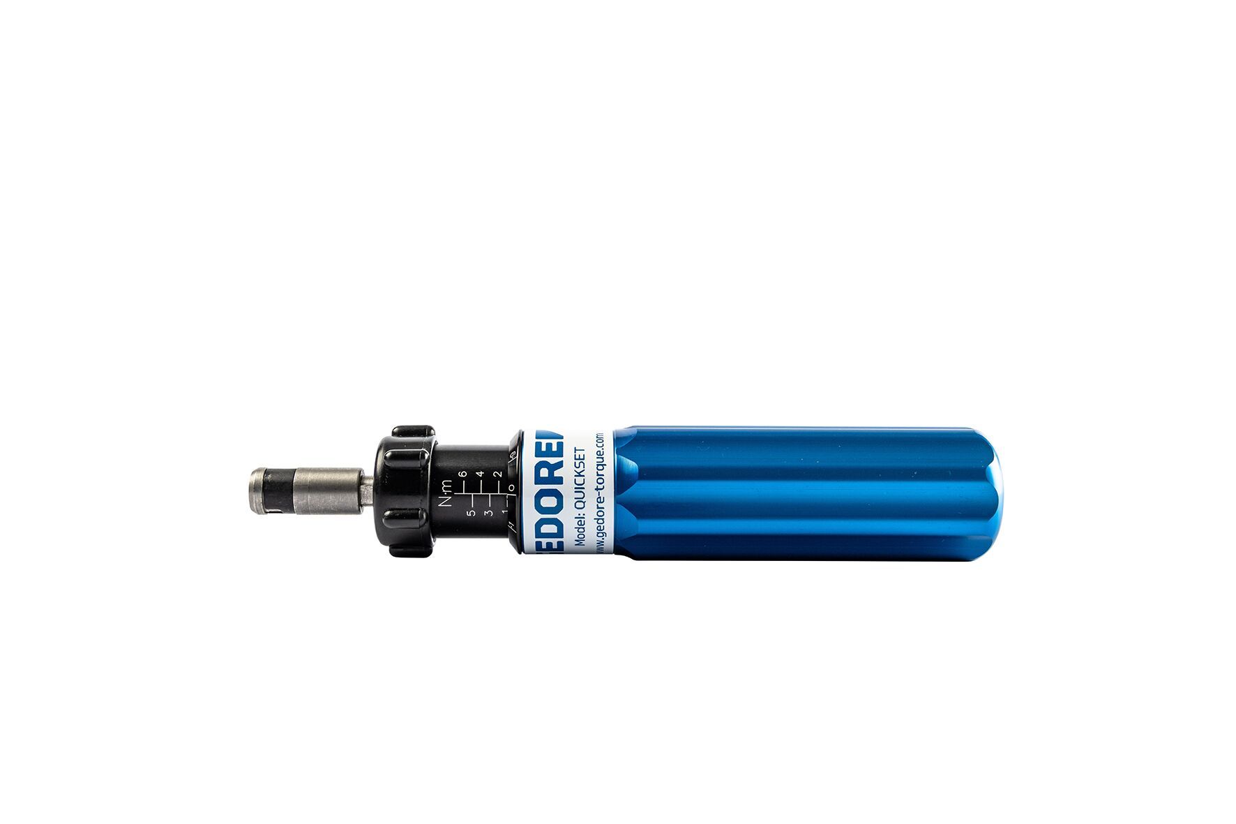 Gedore Torque Screwdriver Hexagon Torque Screwdriver, 4 to 9 Nm, 1/4 in Drive ESD Safe, ±6 % Accuracy