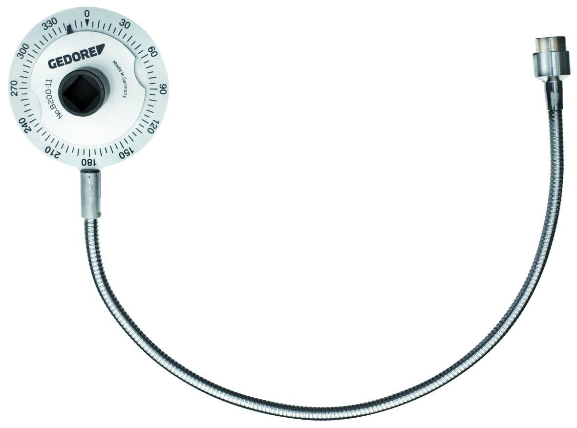Gedore Torque Angle Gauge, 1/2 in Drive
