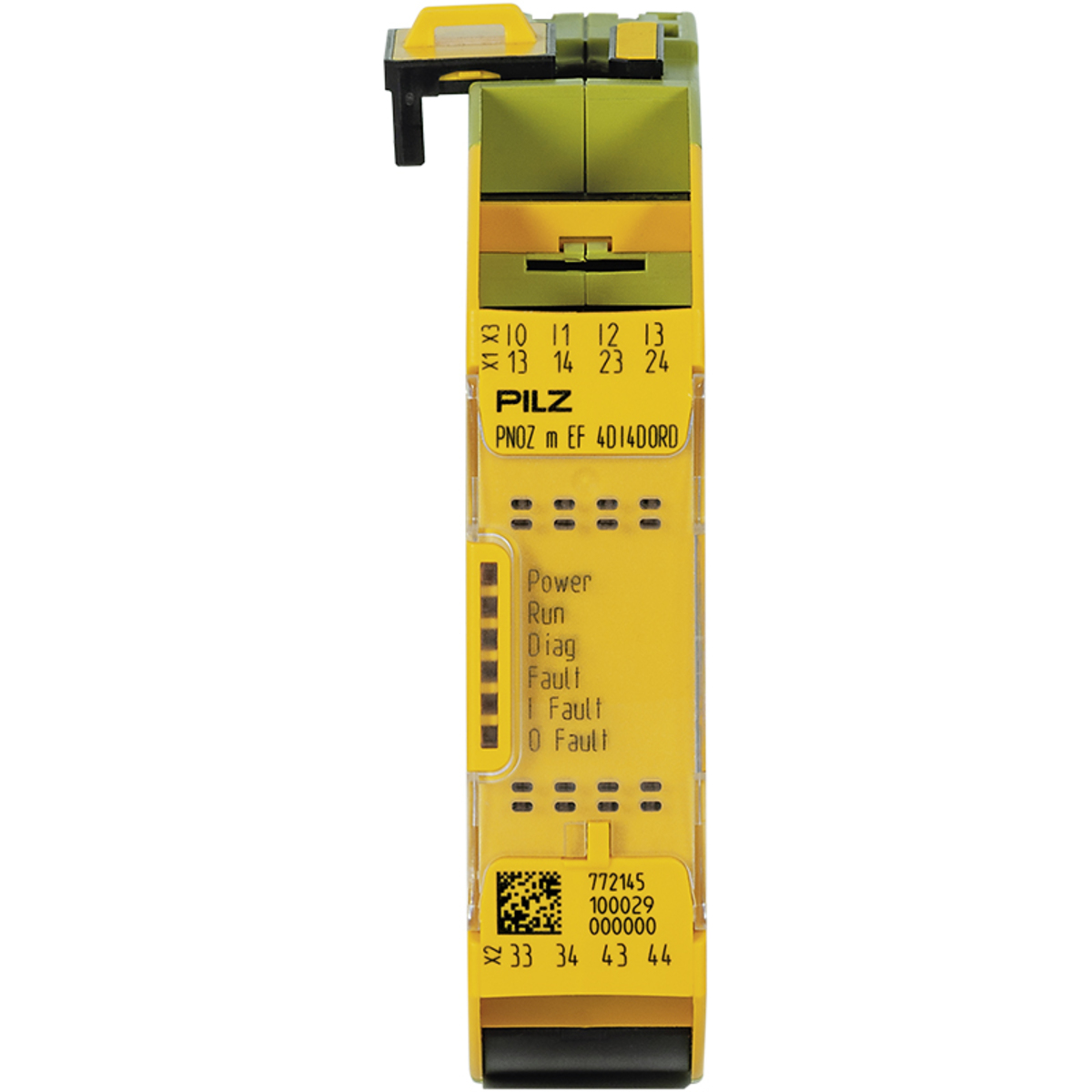 Pilz 772145 Series Input/Output Module, 4 Inputs, 4 Outputs, 24V dc