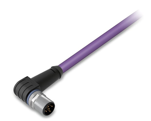 WAGO Male 5 way M12 to Unterminated Unterminated Actuator/Sensor Cable, 2 m