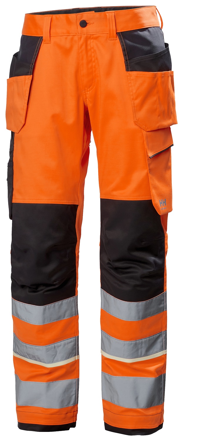 Helly Hansen Hi Vis Unisex Hi Vis Trouser Green, Yellow, White, Black 112 cm Waist 88cm Leg