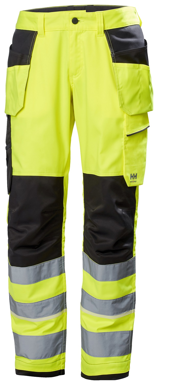 Helly Hansen Hi Vis Unisex Hi Vis Trouser Yellow, White, Green, Black 116 cm Waist 88cm Leg