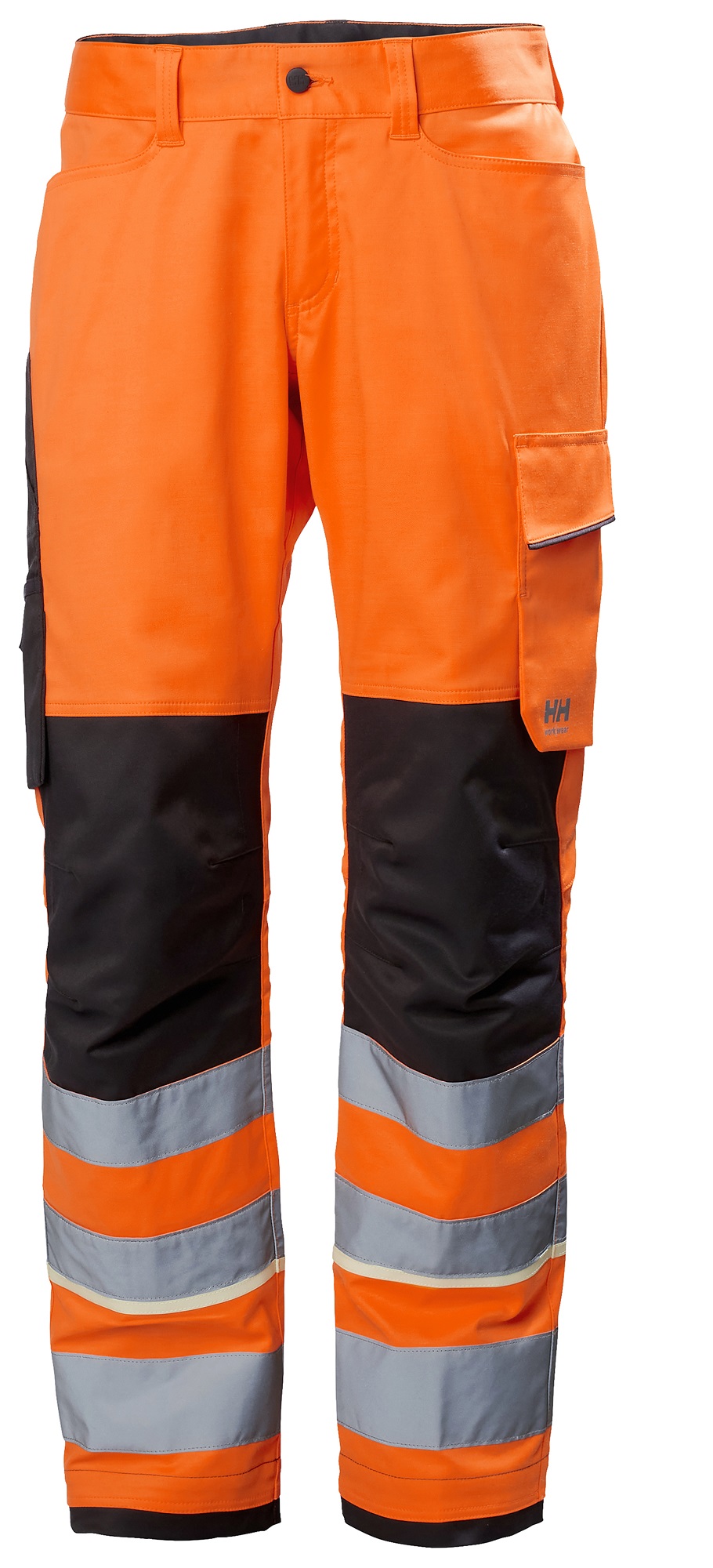 Helly Hansen UC-ME Unisex Trousers Black, Orange 80 cm Waist