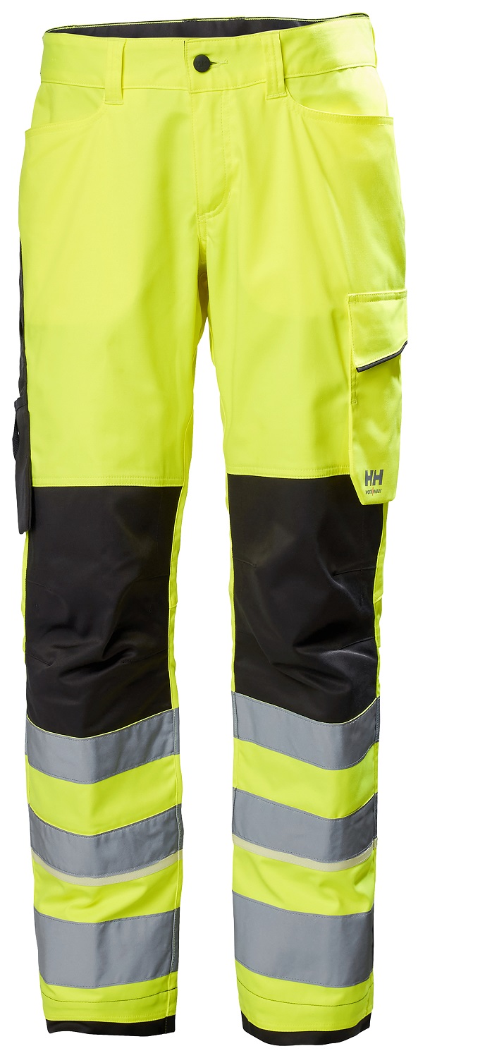 Helly Hansen UC-ME Unisex Trousers Black, Yellow 92 cm Waist