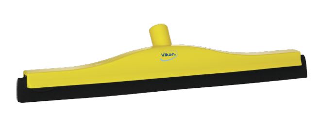 Vikan Yellow Squeegee, 115 mm x 70mm x 500 mm, for Food Preparation Surface