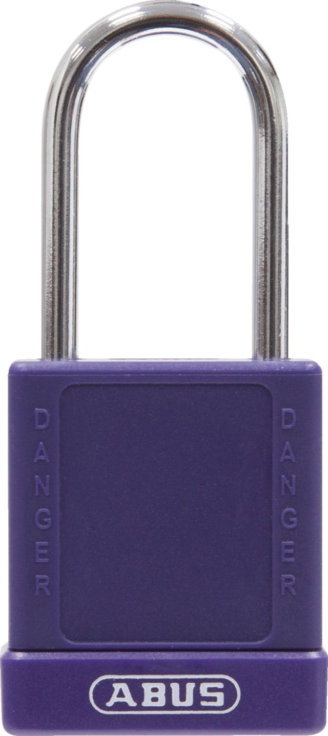 ABUS Key Aluminium Padlock Weatherproof, 6.35 mm Shackle, 40.08 mm Body