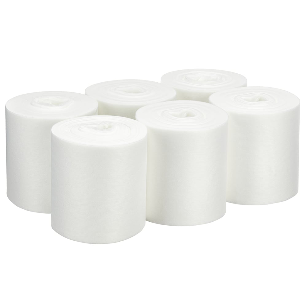 7762 WYPALL WypAll® Wettask™ Power Clean™ (7622) Dry Industrial, Roll of, 317 x 305 mm 90 Per Pack