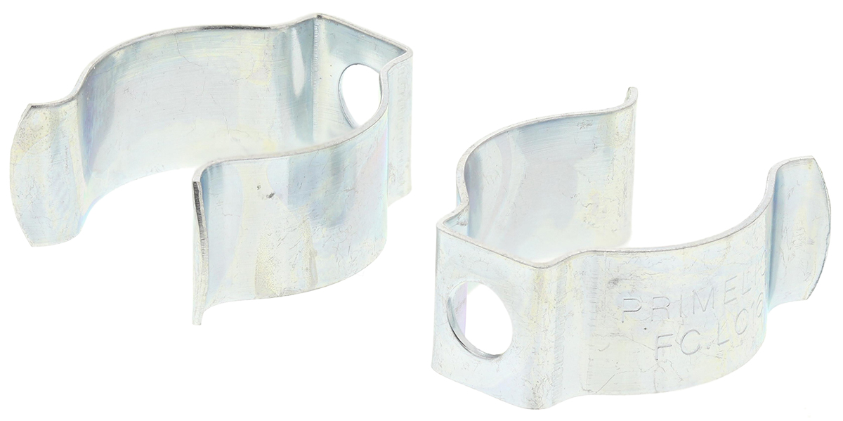 RS PRO Round Clip Type Light Clamp for Compact Fluorescent, Fluorescent Lamps, 4 mm Fixing Hole Diameter