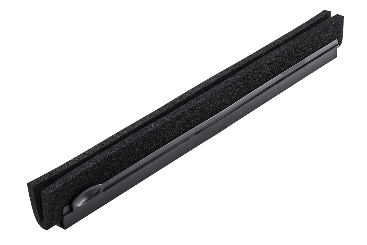 77729 Vikan Black Squeegee, 43 mm x 400mm x 27 mm, for Industrial Cleaning