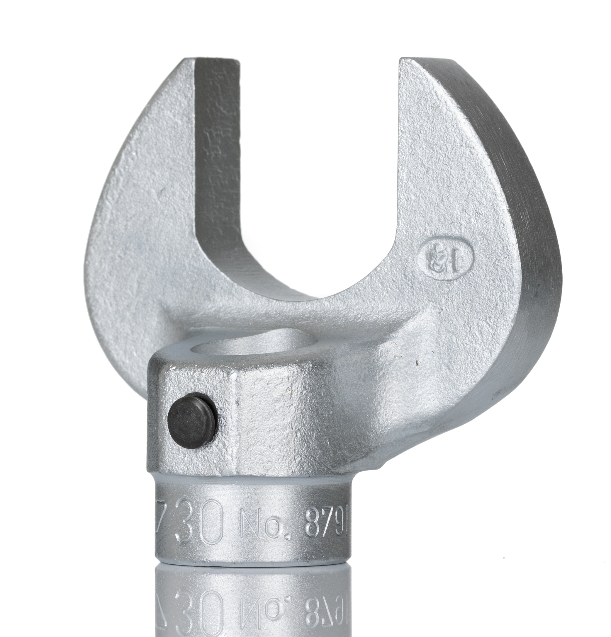 Gedore Open Ended Insert Spanner Head, 16 mm Insert, 30 mm, Chrome Finish