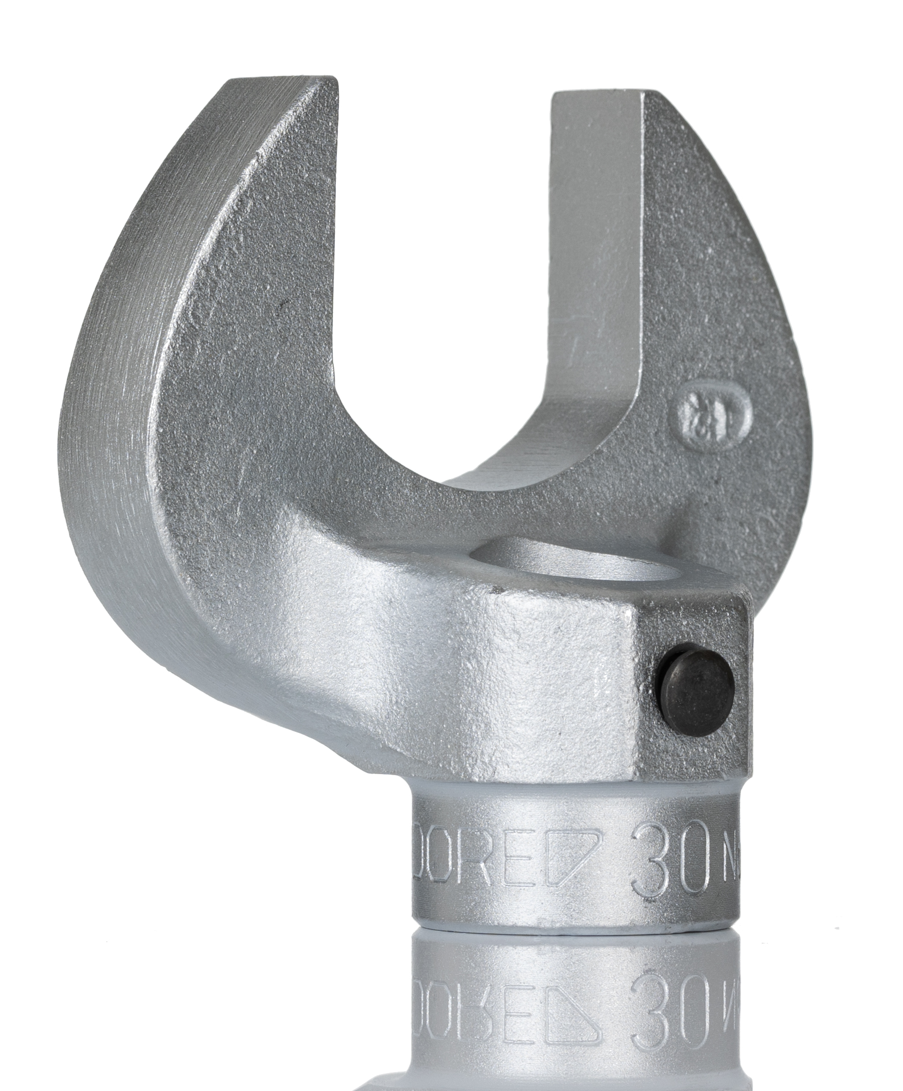 7774710 Gedore Open Ended Insert Spanner Head, 16 mm Insert, 30 mm, Chrome Finish