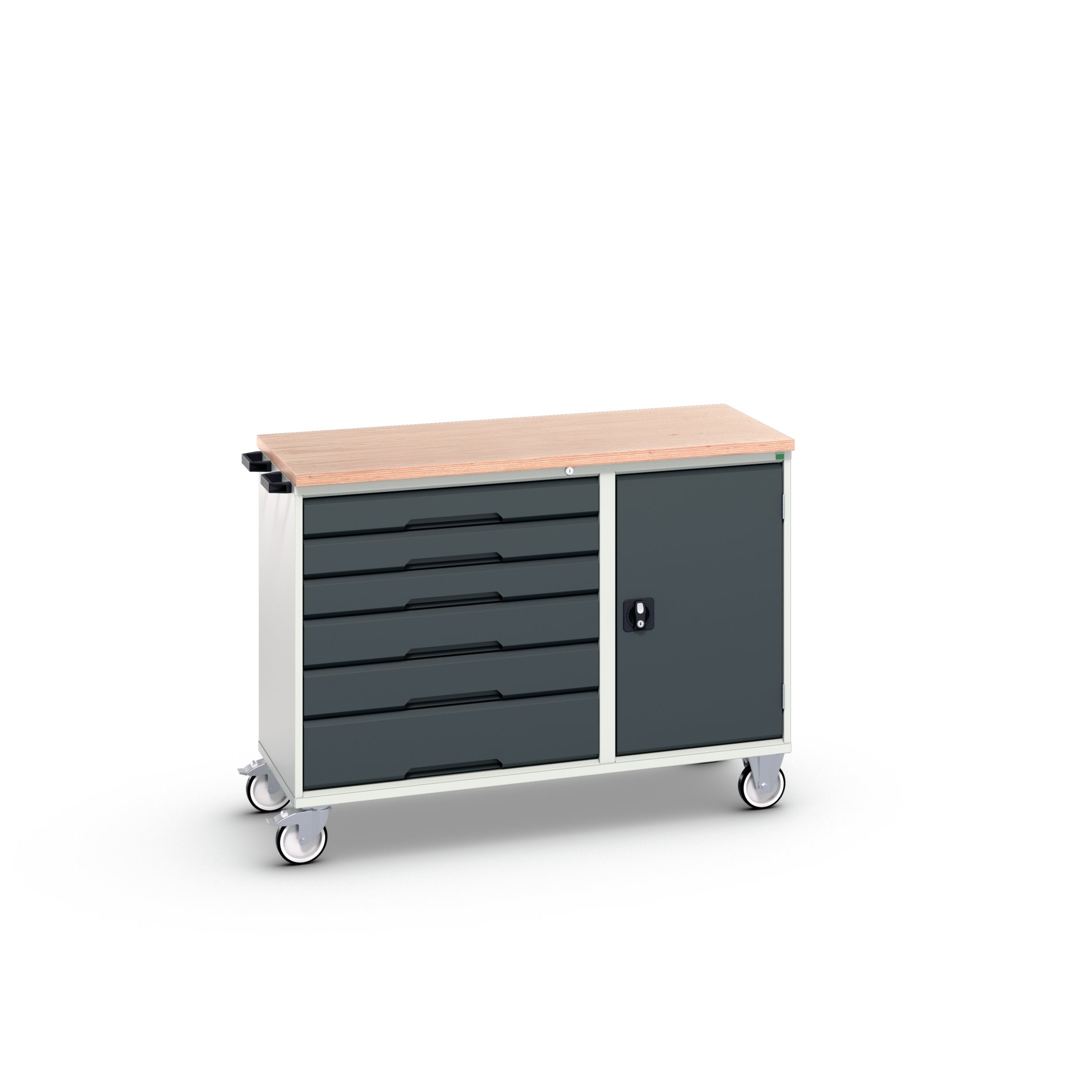 Steel Trolley Trolley, 1300 x 600 x 980mm, 200kg Load