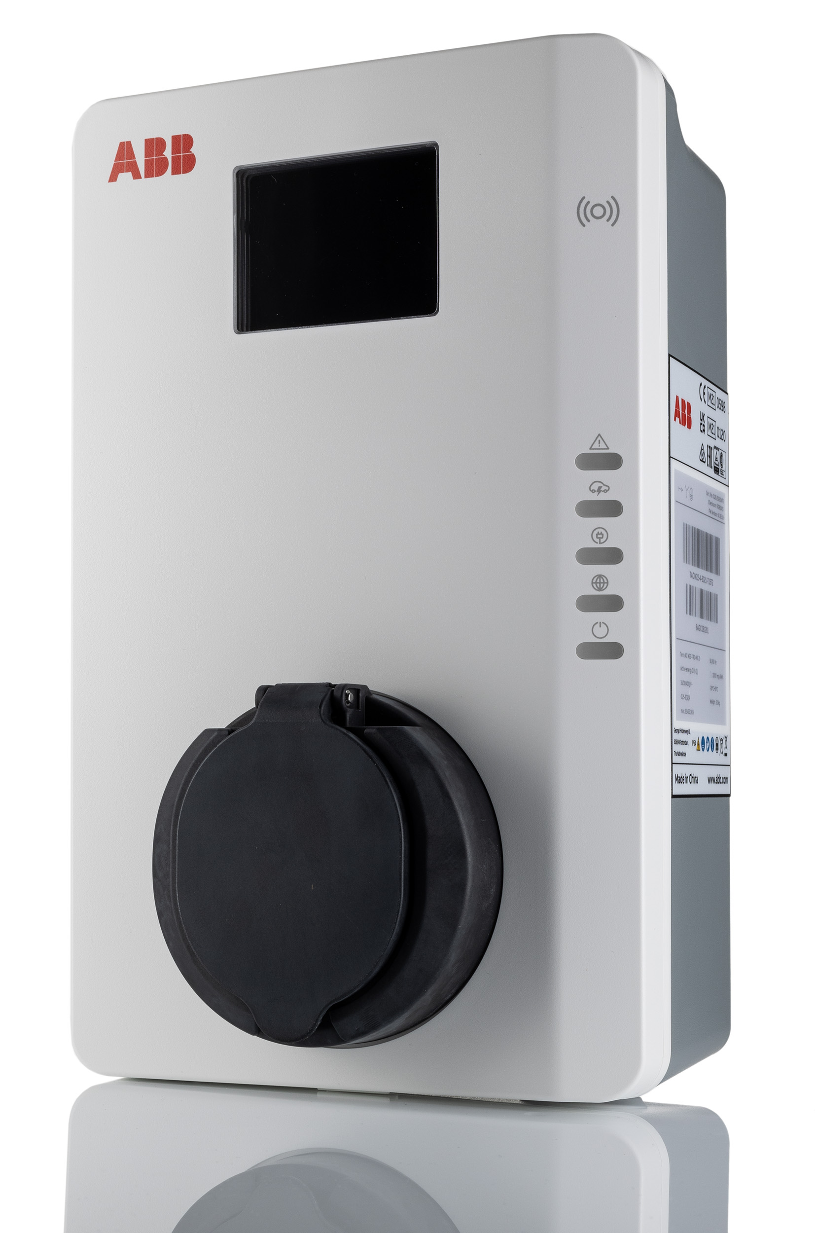 ABB 3 Phase 22kW EV Charging Point, 320 → 480V ac O/P, 32A O/P Type 2
