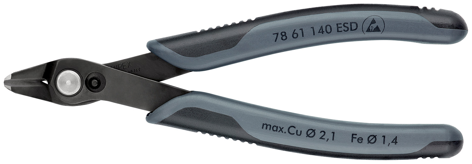 Knipex Super Knips® Without Bevel ESD Safe Side cutter
