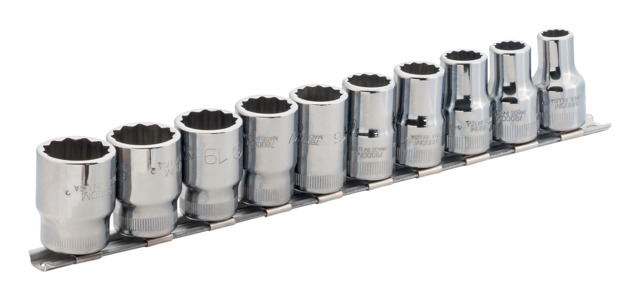 Bahco 10-Piece 1/2 in Square Socket Set