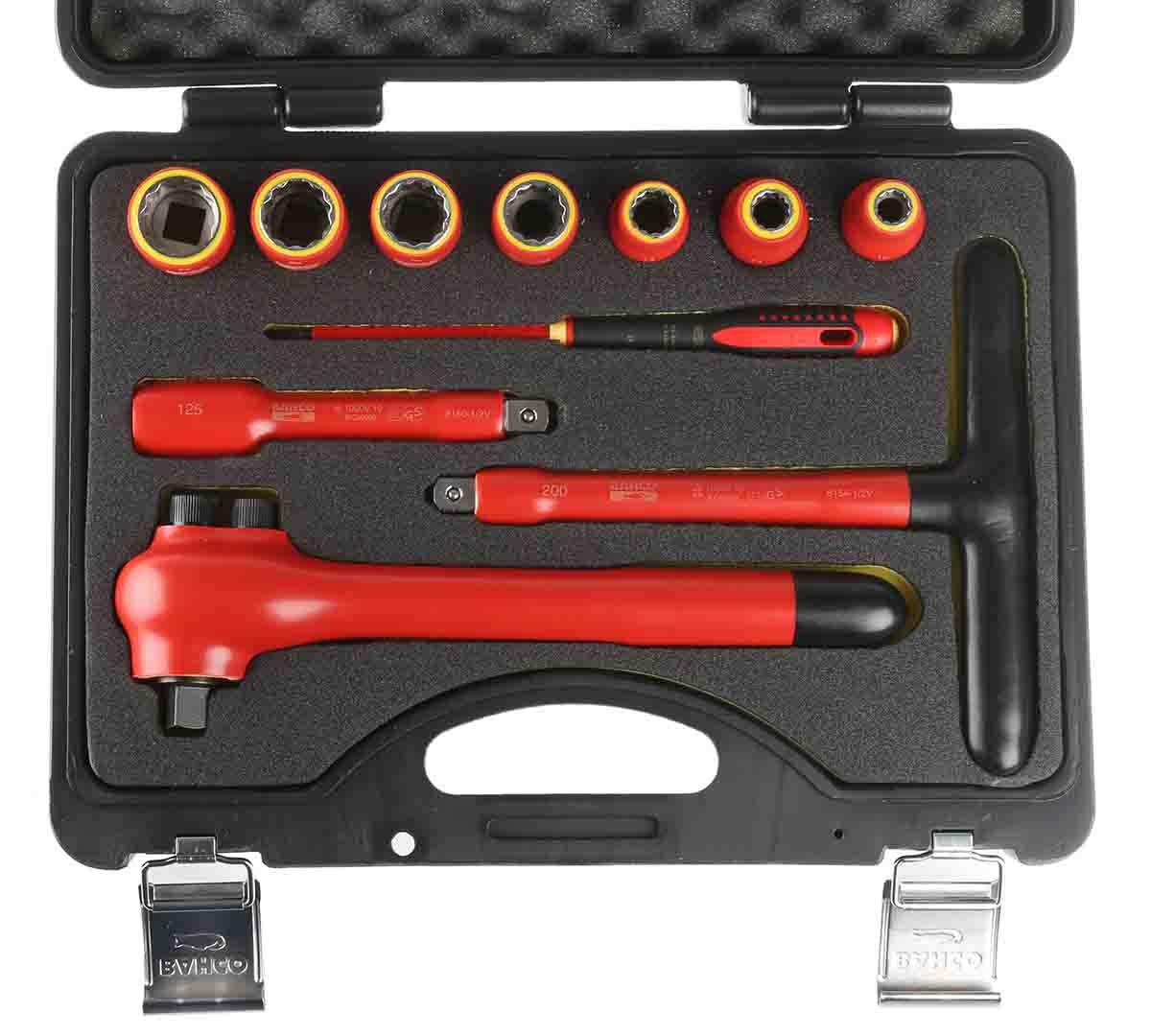 Bahco 11-Piece 1/2 in Standard Socket Set VDE/1000V Approved