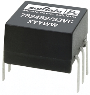 Murata Power Solutions Through Hole Pulse Transformer 1.14:1 Turns Ratio, 260 μH Prim. Inductance, 600mΩ Prim.