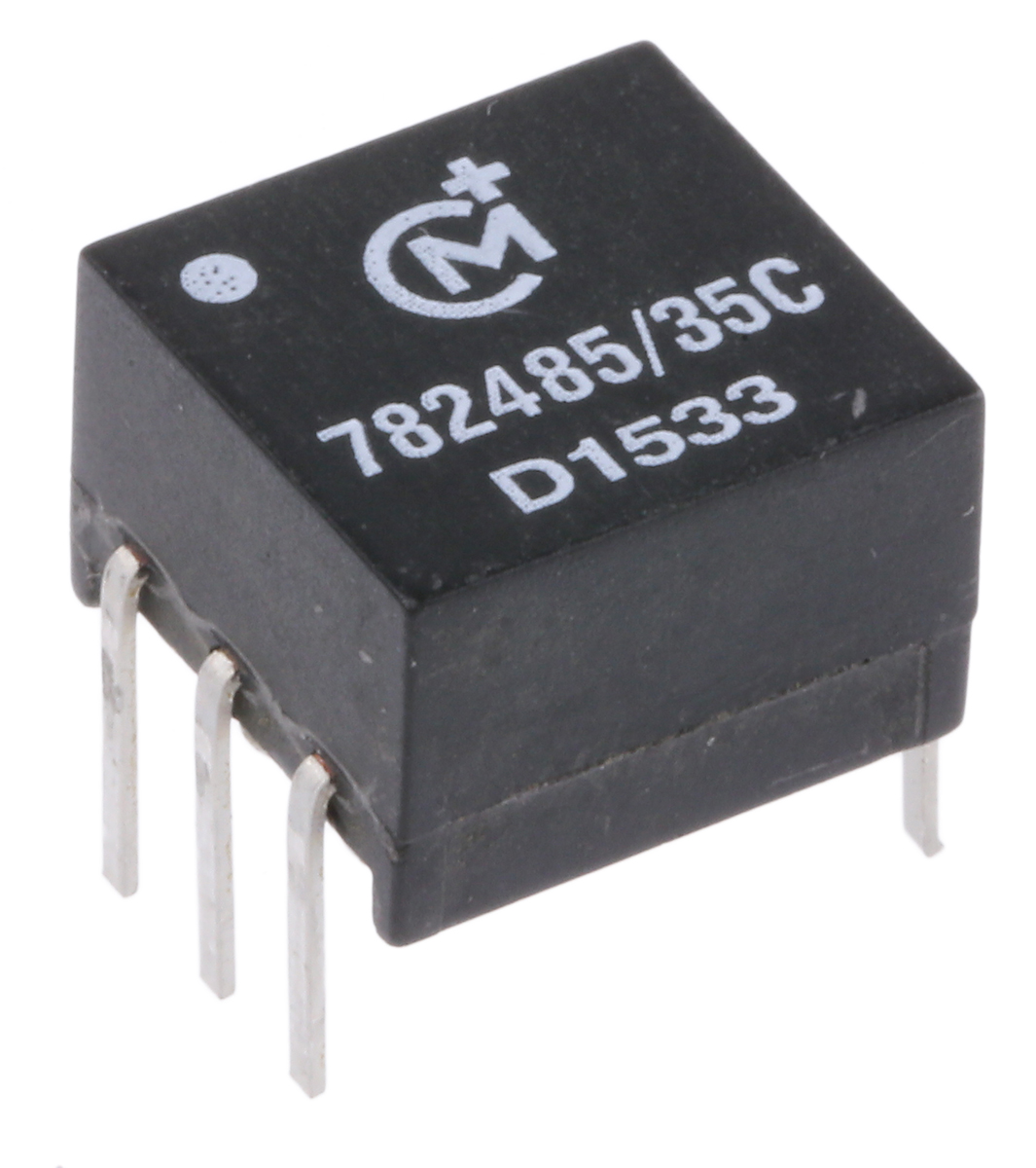 Murata Power Solutions Through Hole Pulse Transformer 1:2.2 Turns Ratio, 234 μH Prim. Inductance, 0.5Ω Prim. Resistance