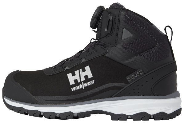 Helly Hansen Grey, Black Aluminium Toe Capped Women's Safety Boots 8, EU 42 EN ISO 20345:2011 S3 WR SRC, BS EN IEC