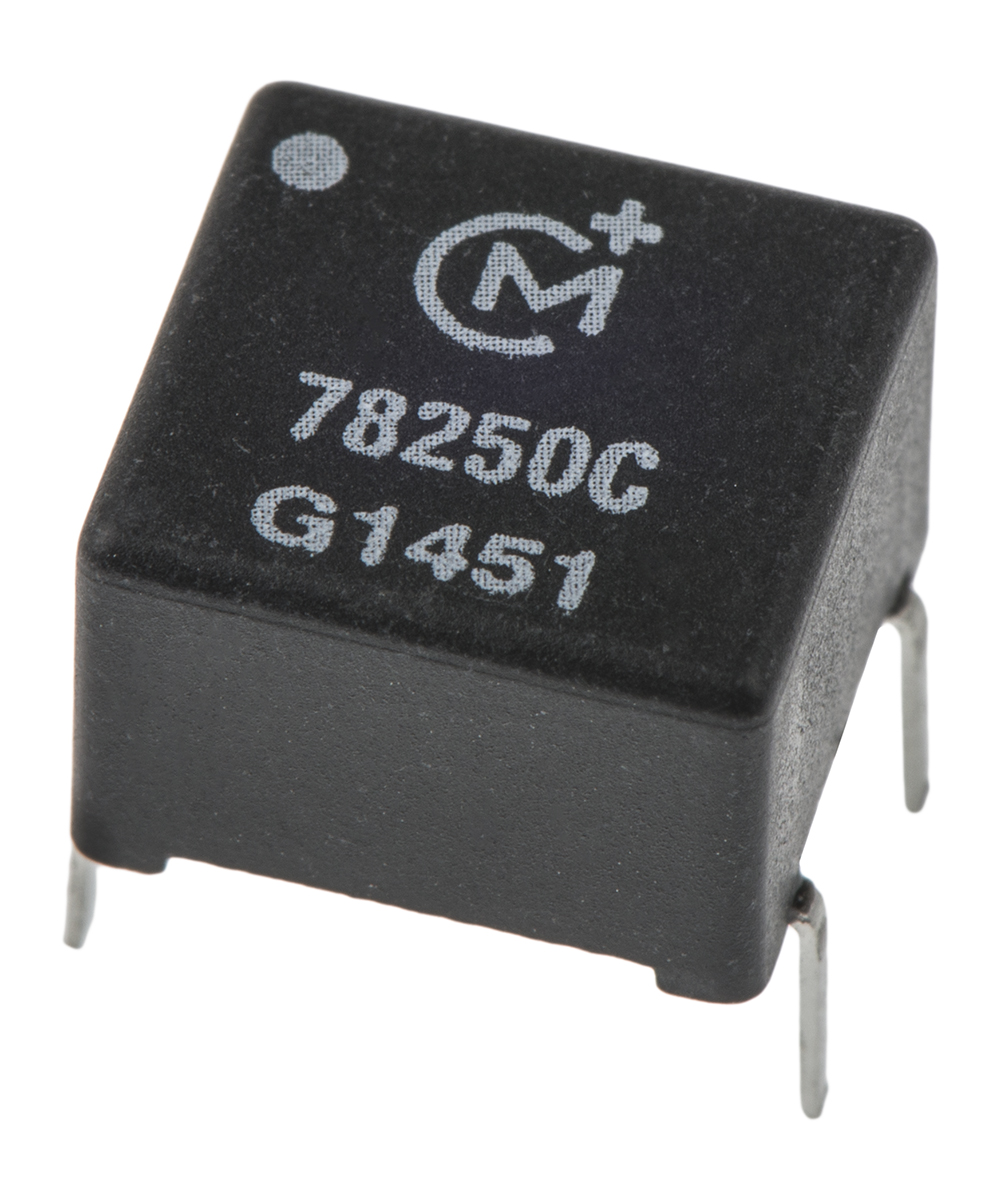 Murata Power Solutions Through Hole Pulse Transformer 0.0423611111 Turns Ratio, 2 mH Prim. Inductance, 1Ω Prim.