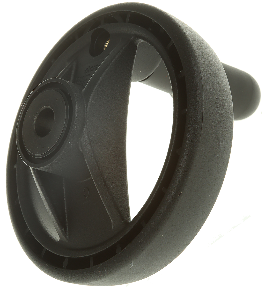 78421 Elesa Black Technopolymer Hand Wheel, 80 mm diameter